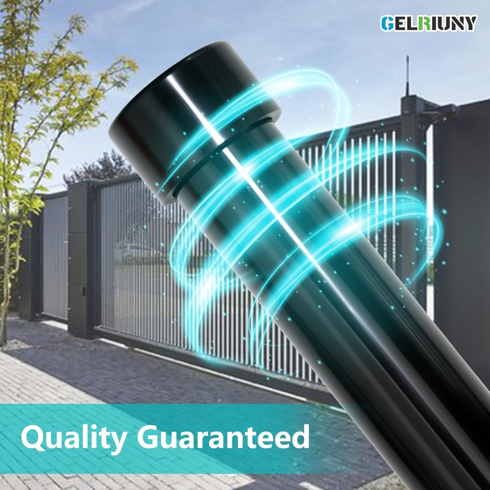 2026 New Vehicle Exit Sensor, Automatic Gate Opener Car Detector 50FT, Black