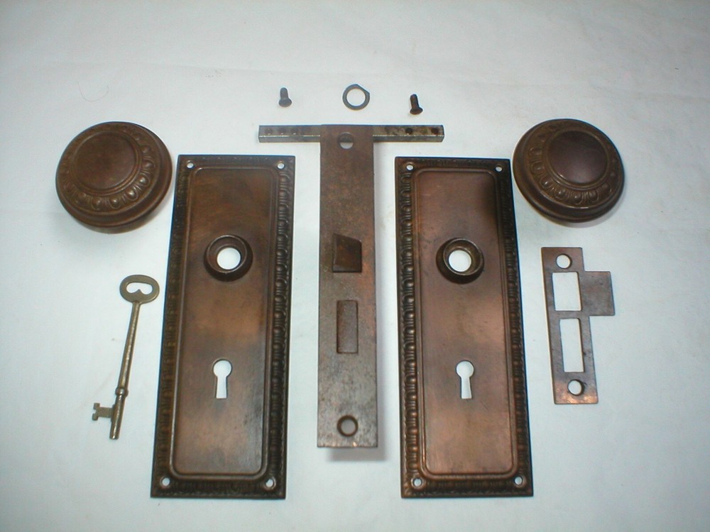 Antique Victorian Era Door Hardware