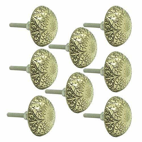 Brass Knobs for Cabinets and Cupboards Pack of 8 us
