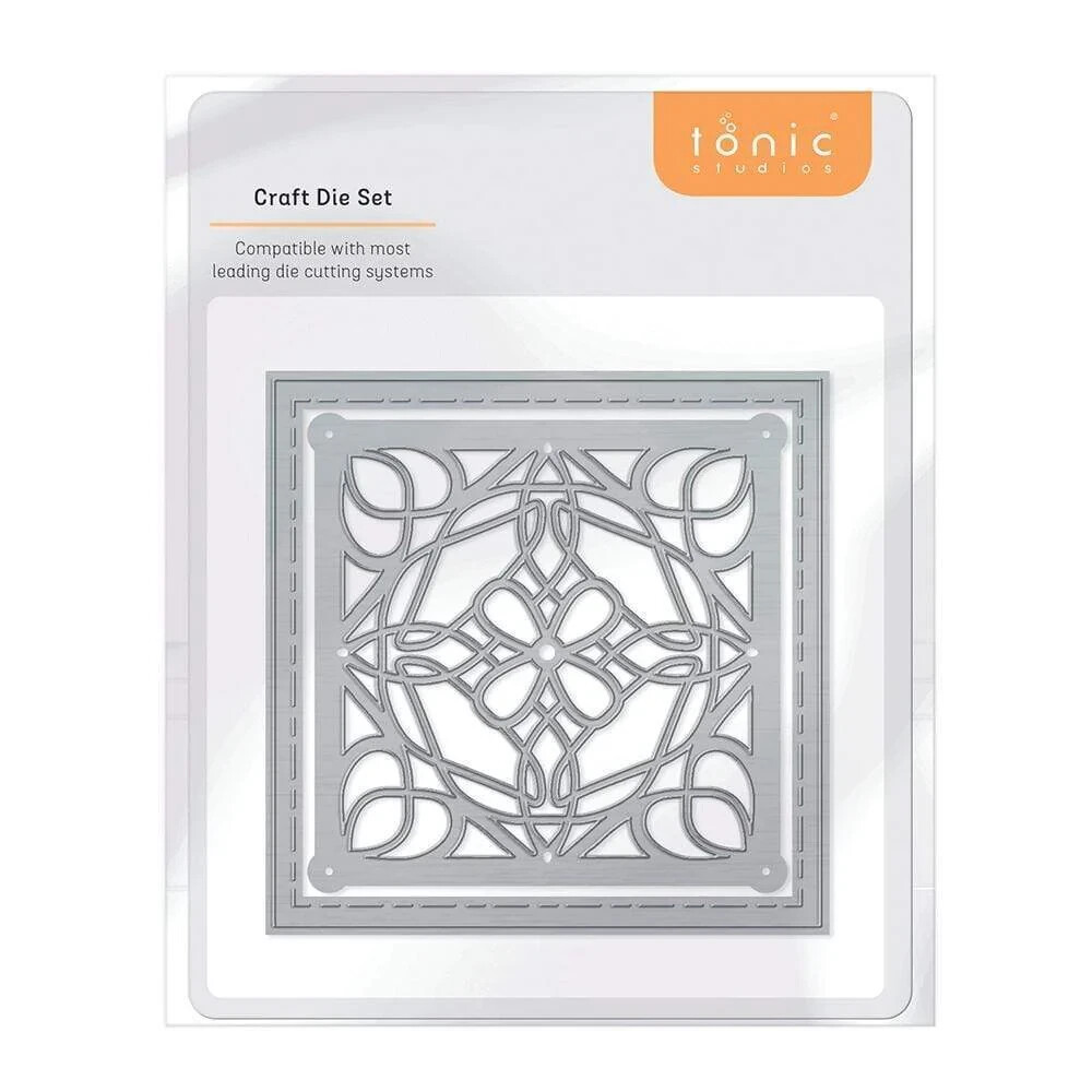 Tonic Studios - Metal Cutting Die - CELTIC CROSS PATCHWORK