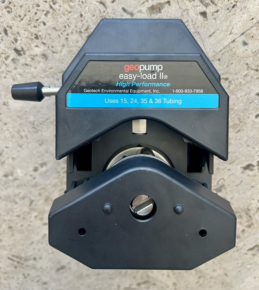 Geotech Environmental Geopump Easy-Load II Peristaltic Pump Head / Wont Spin