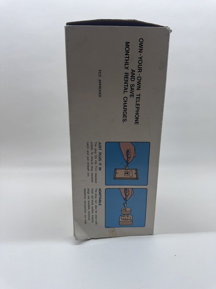 1982 Orphan Annie Telephone Sandy Hand Painted Plastic Com Vu W/ Box UNTESTED