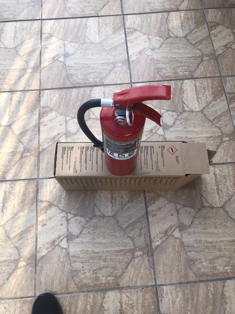 5 Lbs fire extinguishers With Hanger Hook ABC Dry Chemical