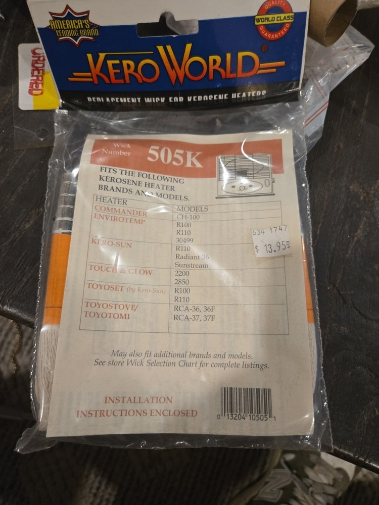 Kero World Replacement Wick #505K