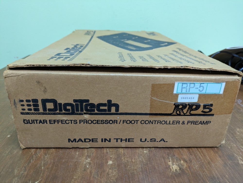 DigiTech RP5 Guitar Effects Processor W/ Power Supply 1995