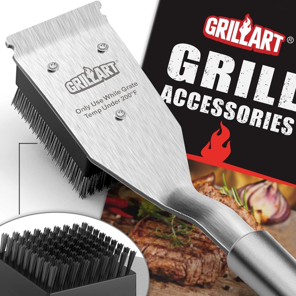 Stainless Steel Grill Scraper Head