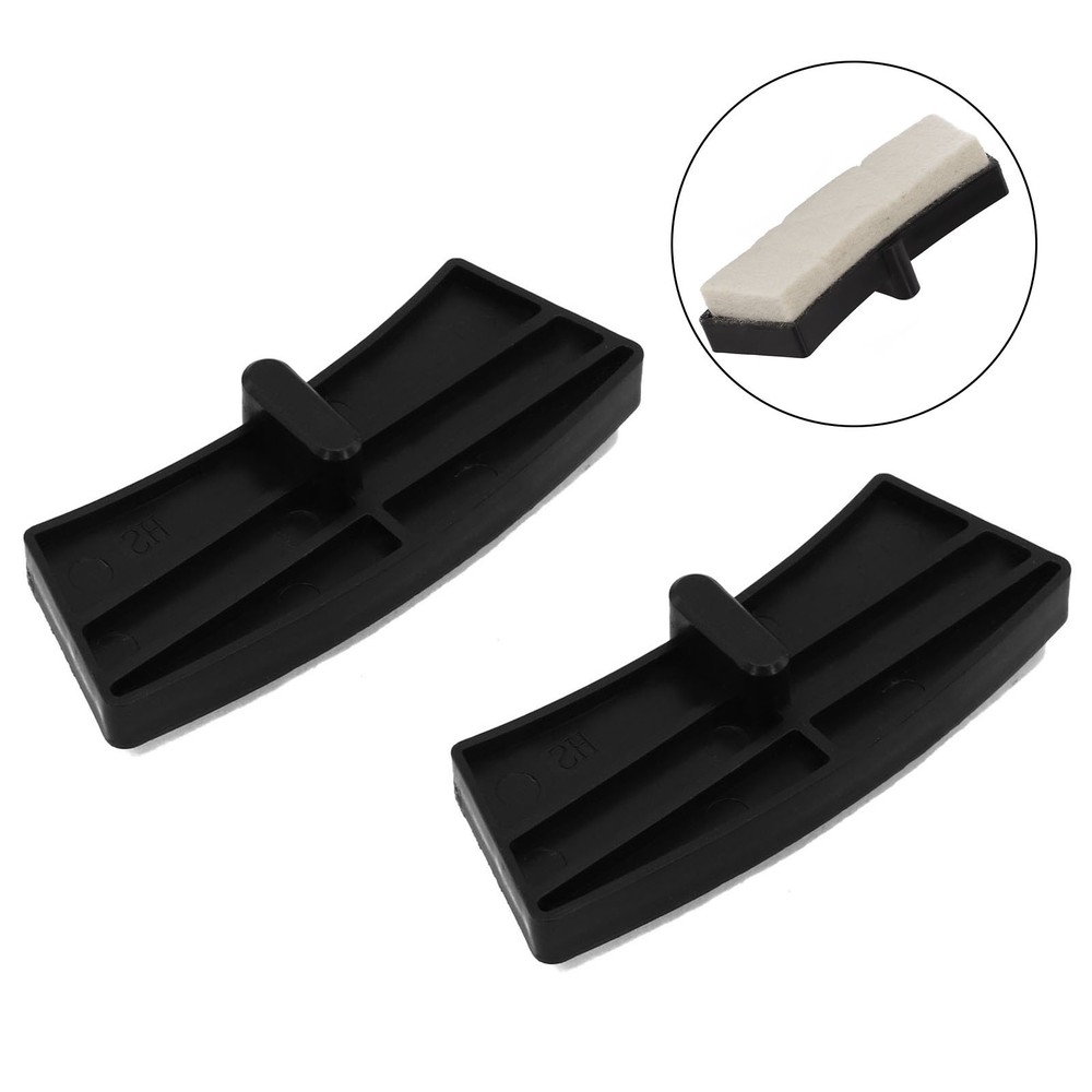 2pcs Resistance Pads for Exercise Bikes Noise Reduction & Enhanced Durability