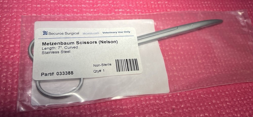 Metzenbaum Surgical Curved Scissors 7”