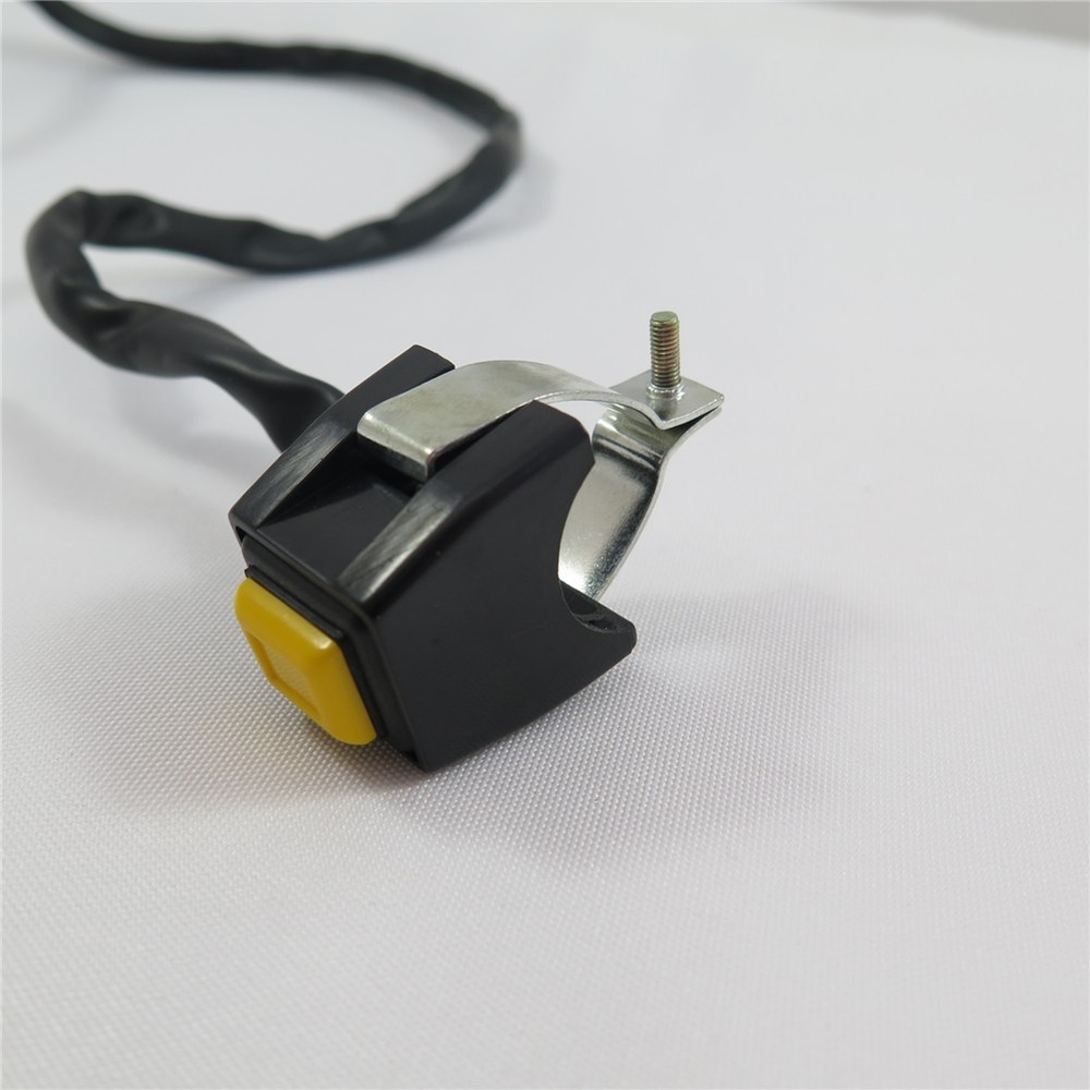 Universal 7/8" Handlebar Starter Switch Push Button For ATVs Scooter Snowmobile