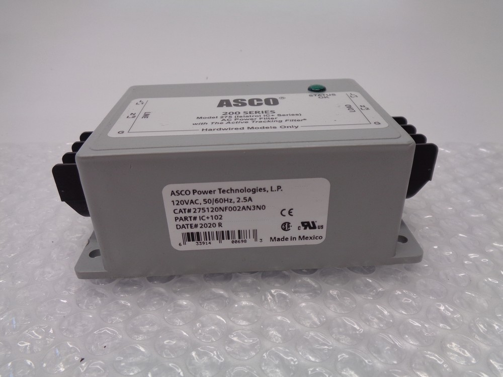 ASCO 200 SERIES IC+102 FILTER NSNP