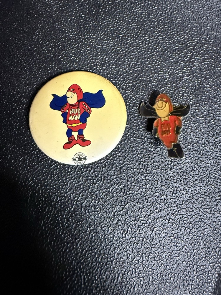 Bud Man Pins
