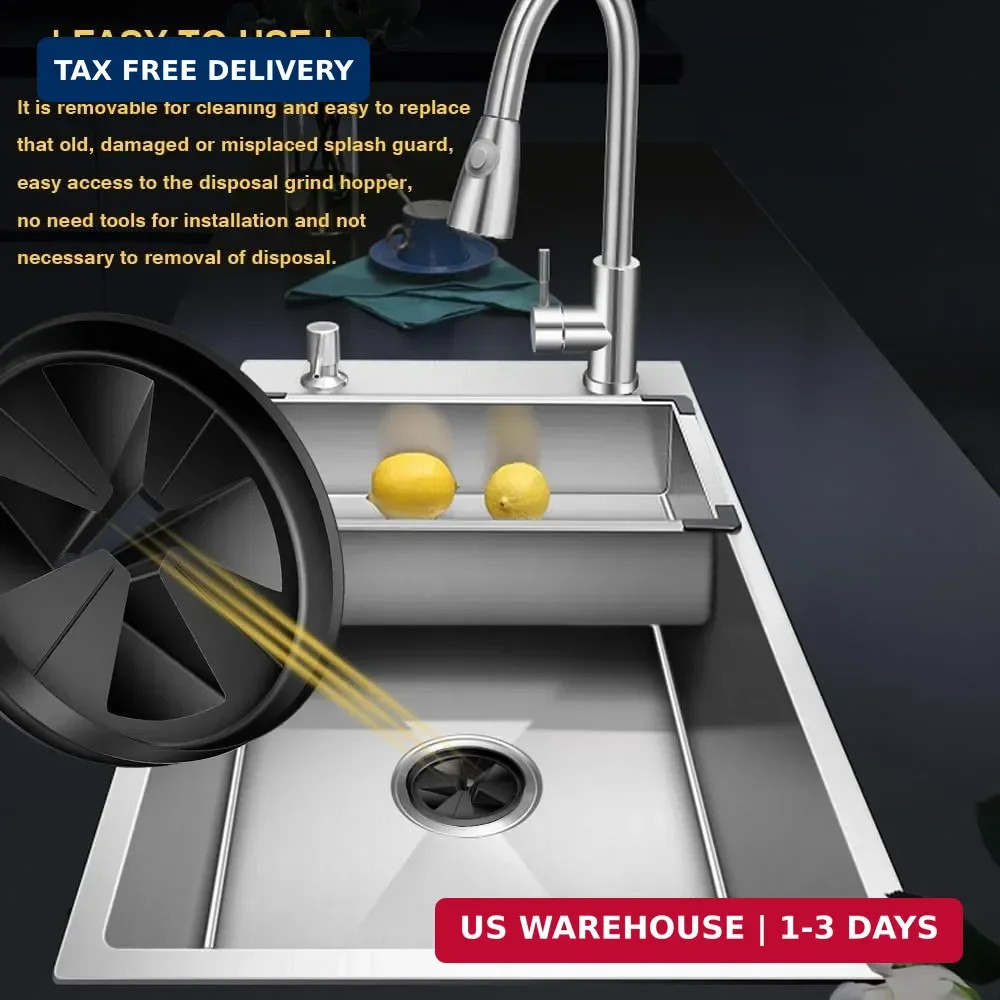 Sink Baffle 3 3/8" QCB-AM Replacement for InSinkErator Evolution Series, Garbage