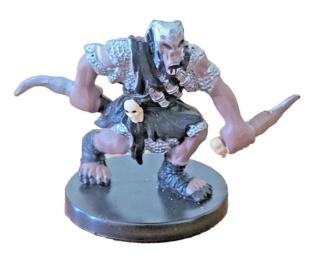 Half-Orc Assassin - Harbinger # 65 - D&D Miniatures - No stat card.