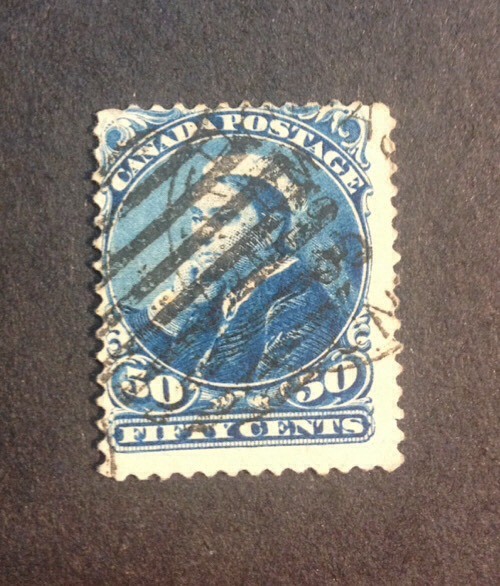 Canada 1893 Fine Used 50c Catalogs $85