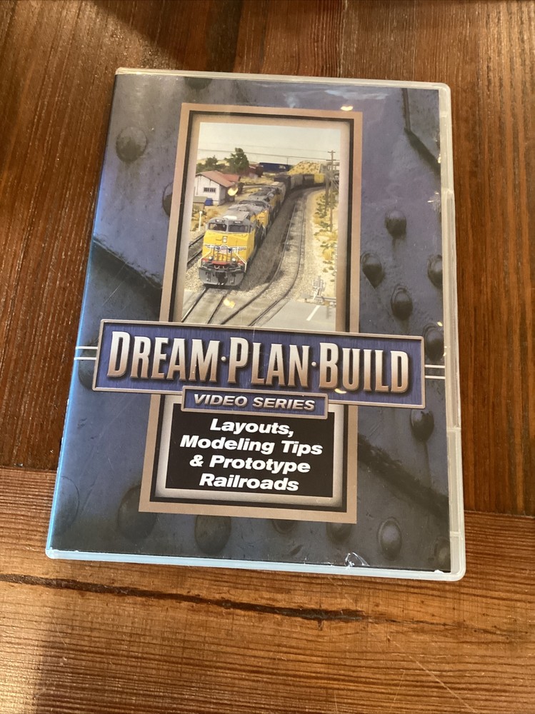 Dream Plan Build DVD Model Train Layouts, Modeling Tips & Prototype Railroads 