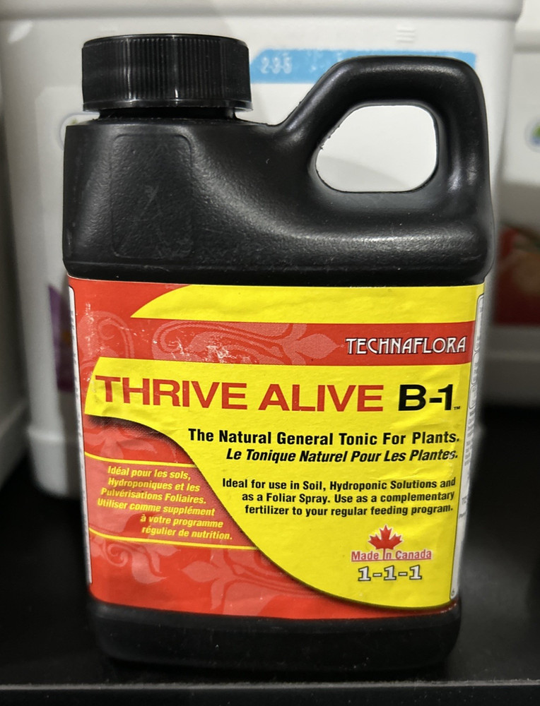 Technaflora Thrive Alive B1 Red - 250 ML - (1-1-1) NEW