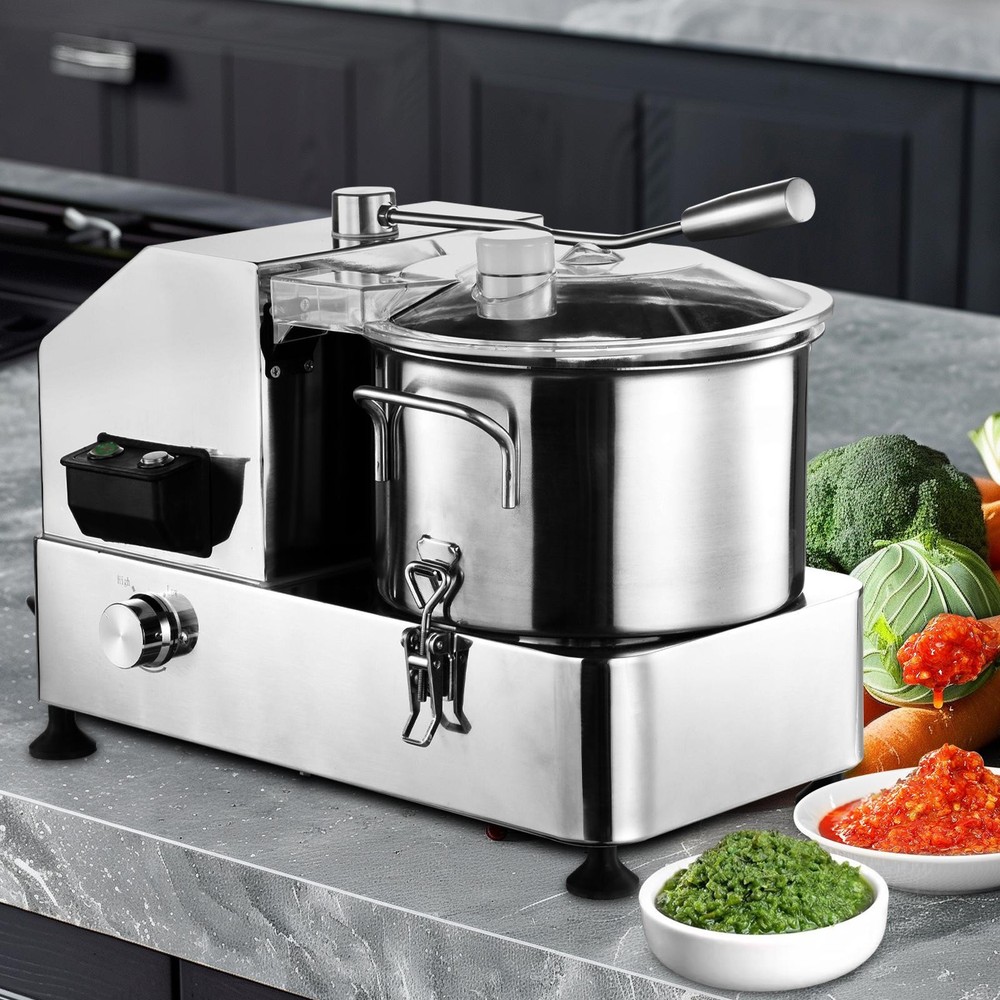 Commercial Electric Meat Vegetable Cutter Chopper Machine Grinder Food Processor