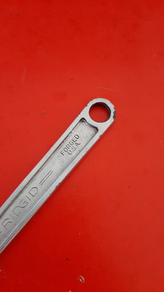 Ridgid Ridge Tool Co. USA Model 710 10" 250mm Adjustable Wrench