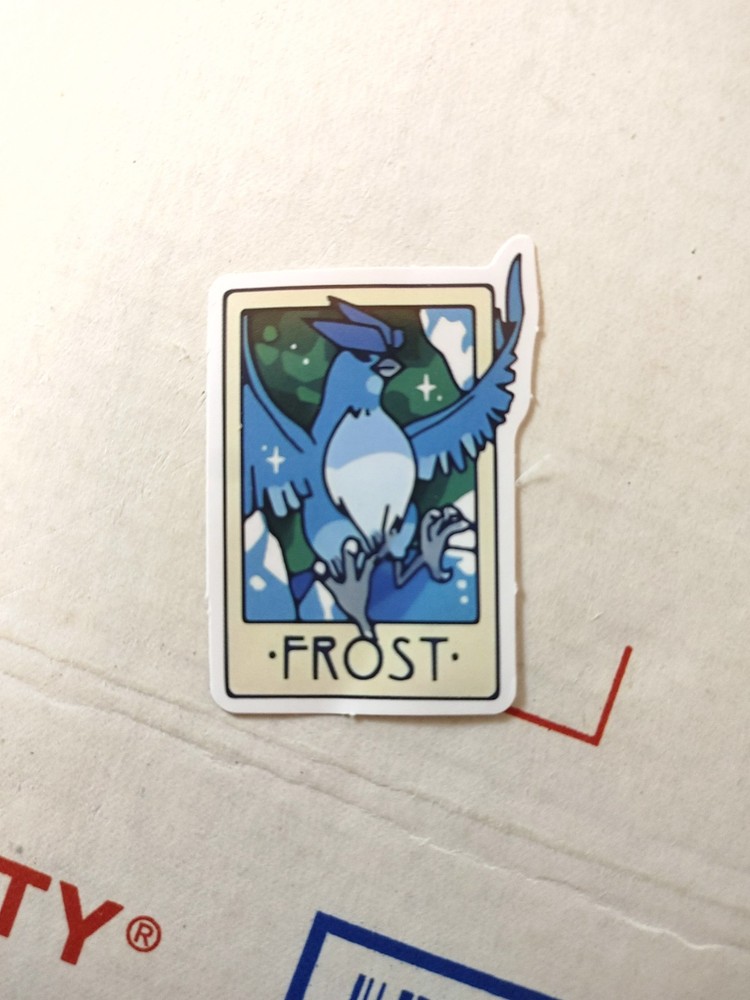 Pokemon Tarot Decal Sticker