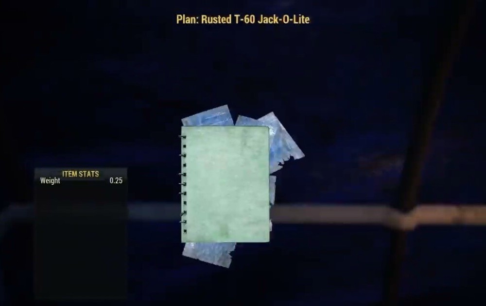 (Xbox) Rusted T-60 Jack-O-Lite Plan
