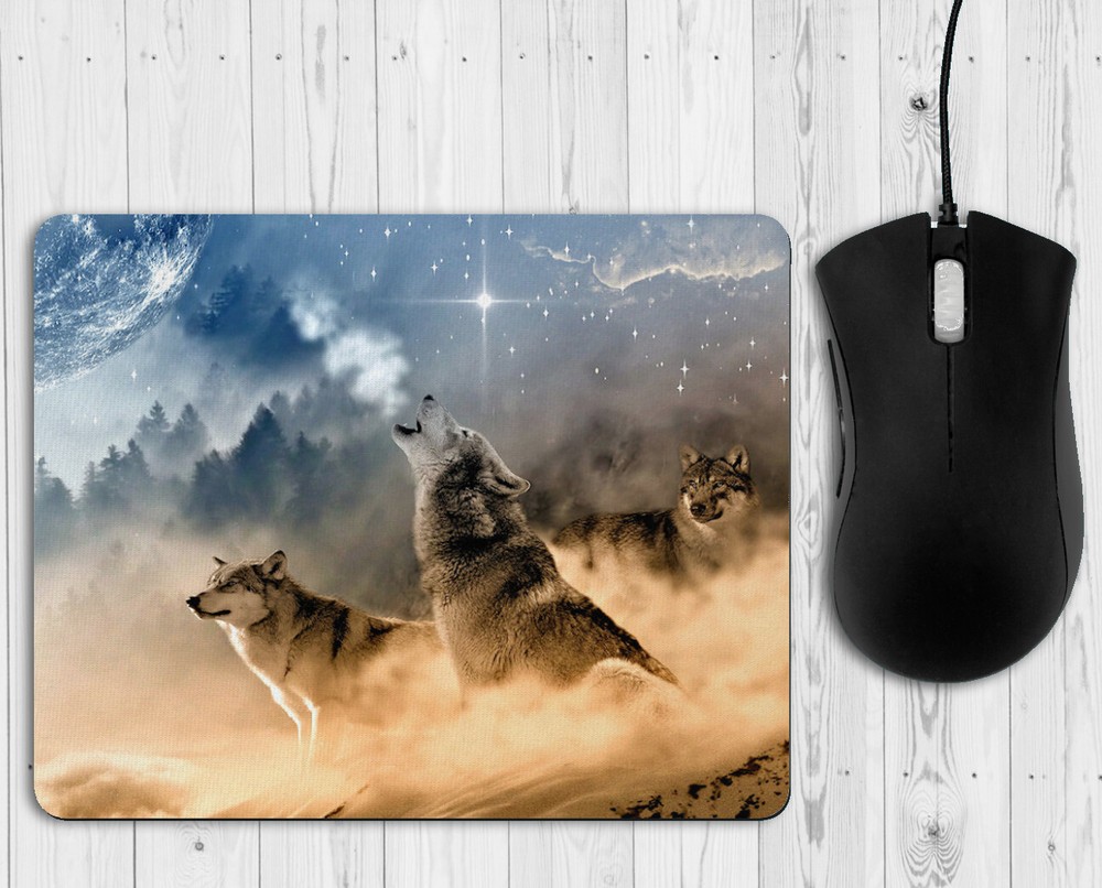 Wolf Mouse Pad