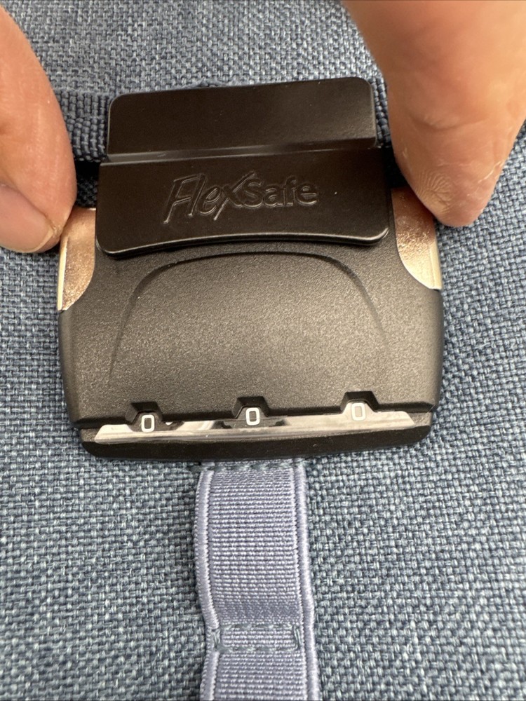 NEW FlexSafe Aqua Vault AntiTheft Portable Safe Slash Resistant Combination Lock