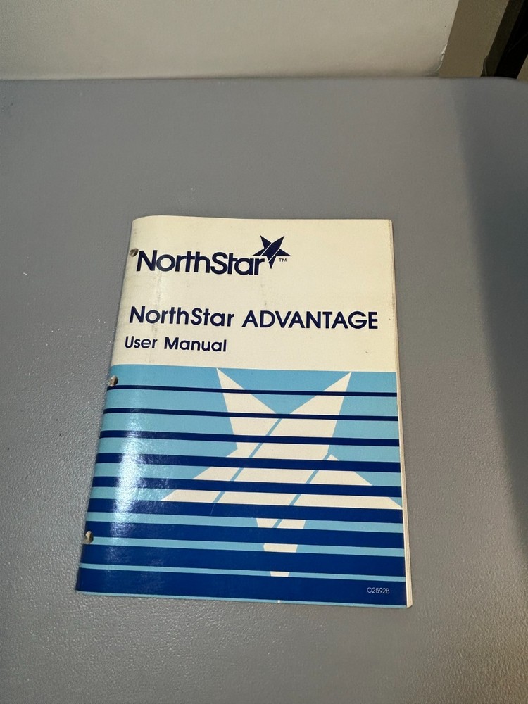 Vintage Northstar Graphics CP/M Release 2.2 Advantage Software