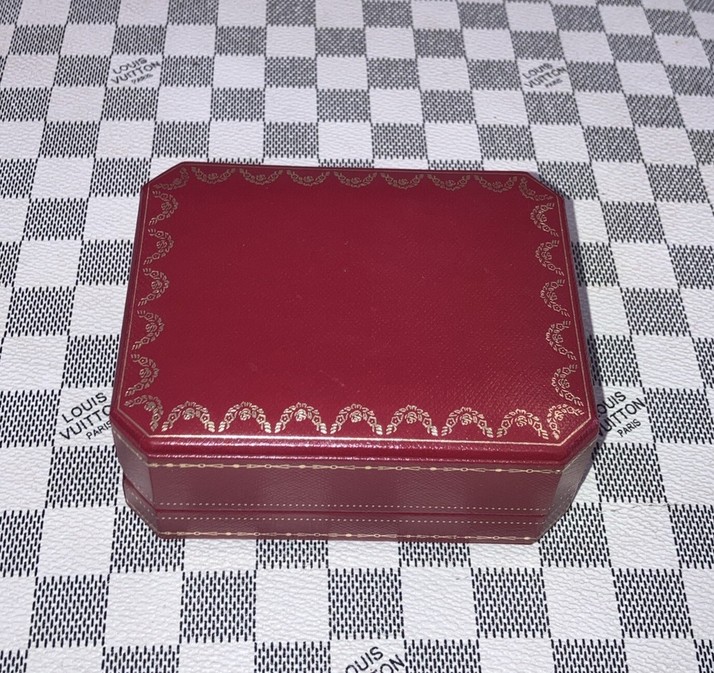 Cartier Jewelry Case , Outer Box & Gift Bag Set.