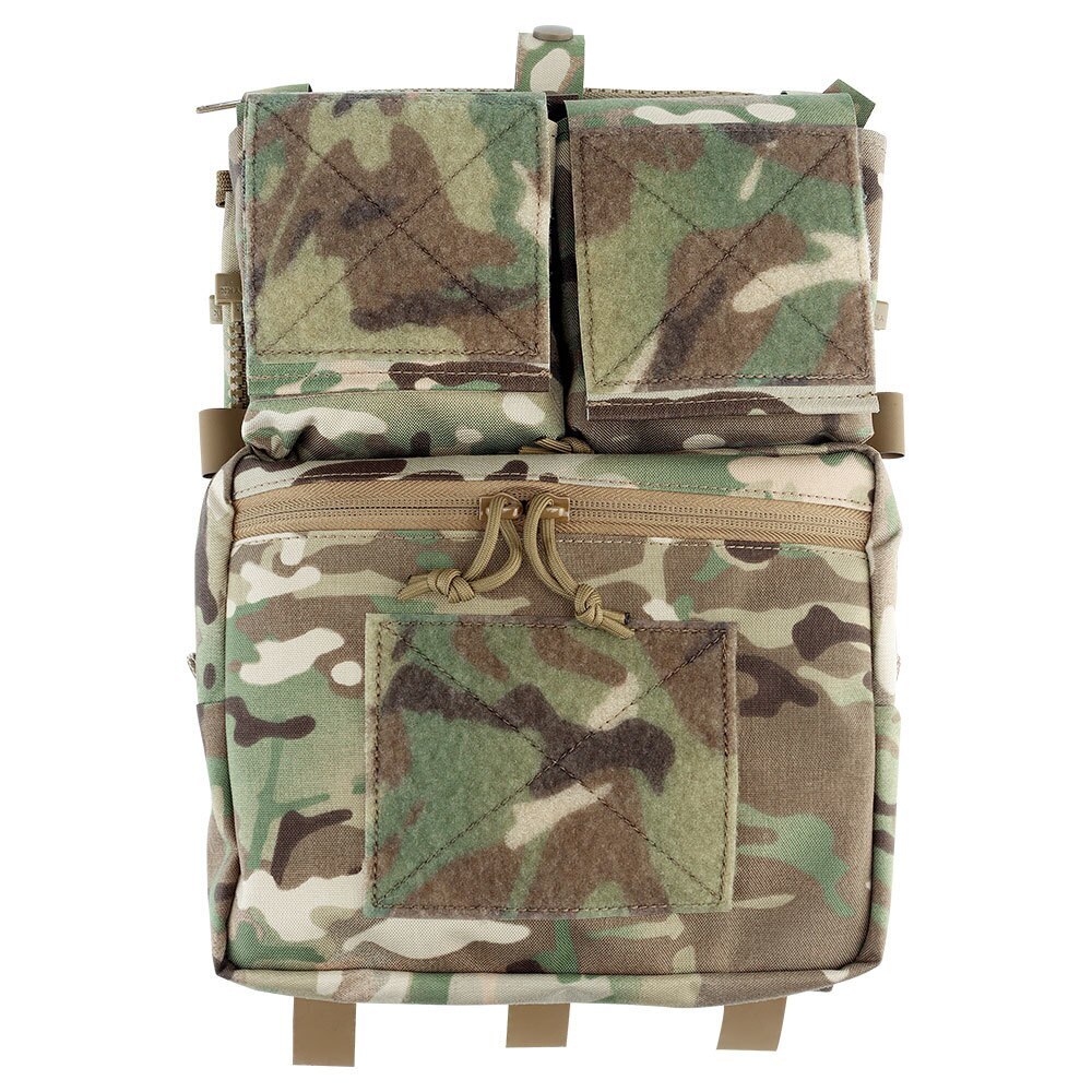 LV119 Tactical Back Panel Core Zippered Modular Expansion Back Panel GarmentVest