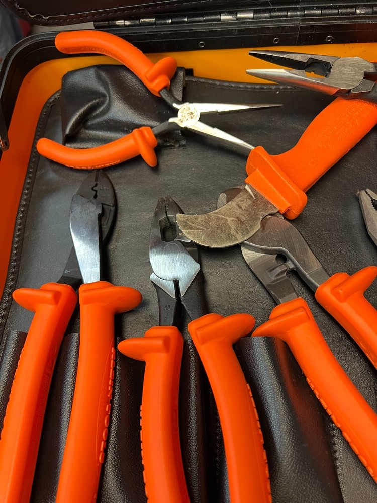 Klein Electrician Tool Set with hard case