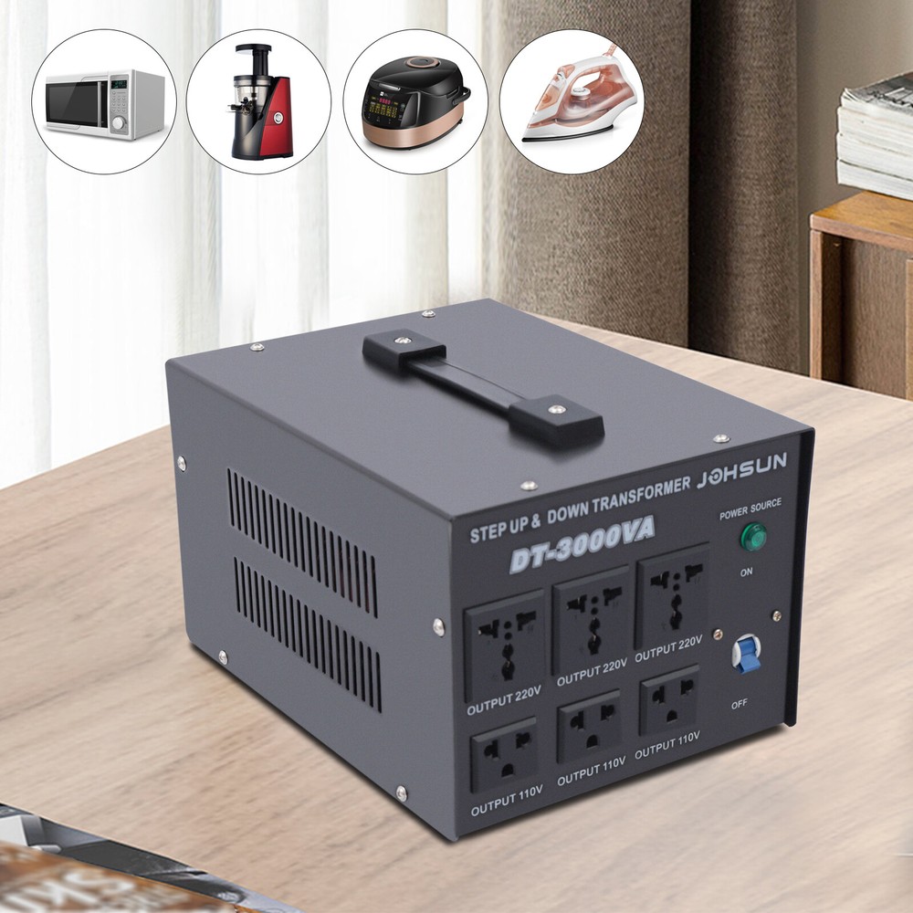 3000W Step Up/Down Transformer Regulator/Stabilizer 110V-220V 220V-110V Voltage