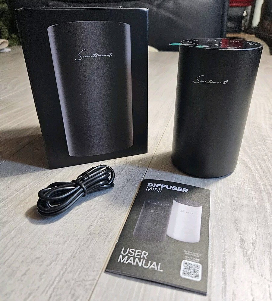 💥SCENTIMENT MINI OIL DIFFUSER BLACK COLOR
