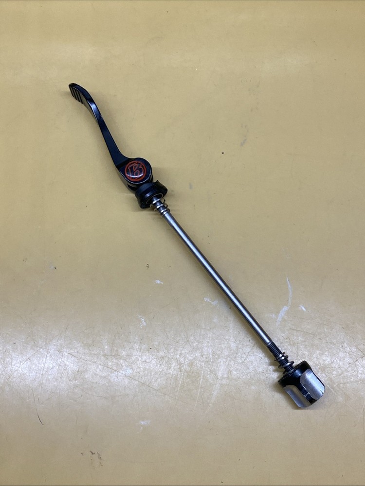 Black Specialized Front 100mm Steel Spindle Quick Release Skewer