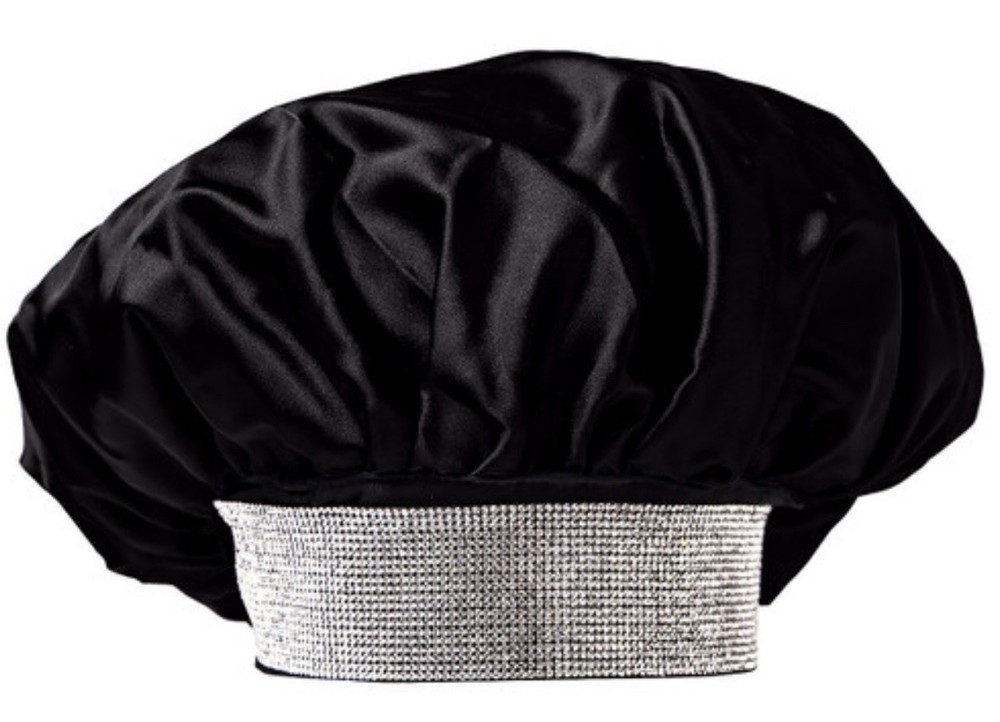 Jewel Band Bonnet : Black