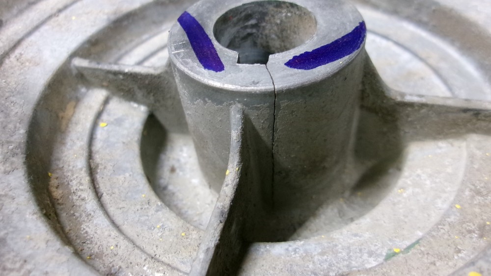 Buffalo Forge 18” drill press MOTOR PULLEY NEEDS MACHINIST!