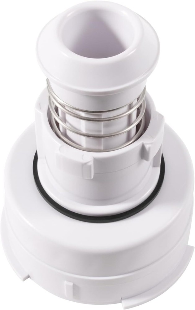 Rotating Head Nozzle Fits for PCC2000 in-Floor Cleaning System / White