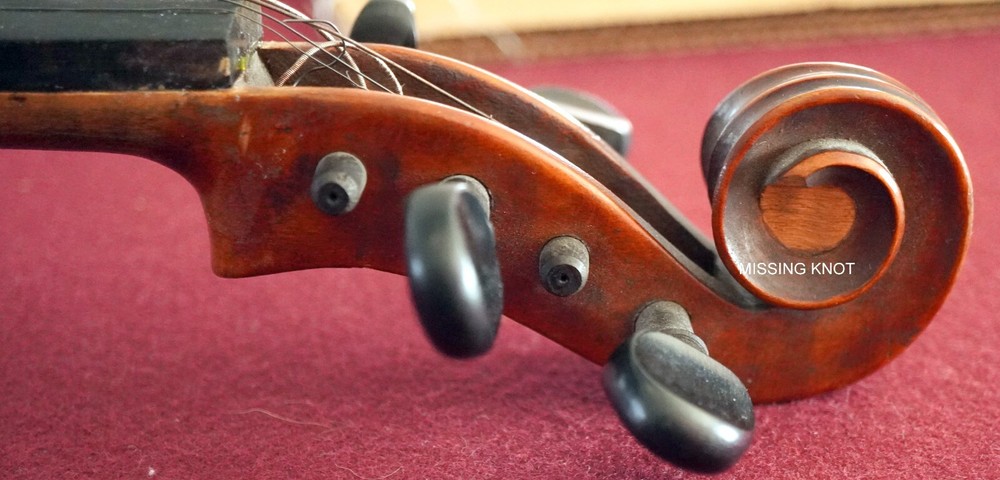 19th Century Mute/Practice Violin **Rare Find**