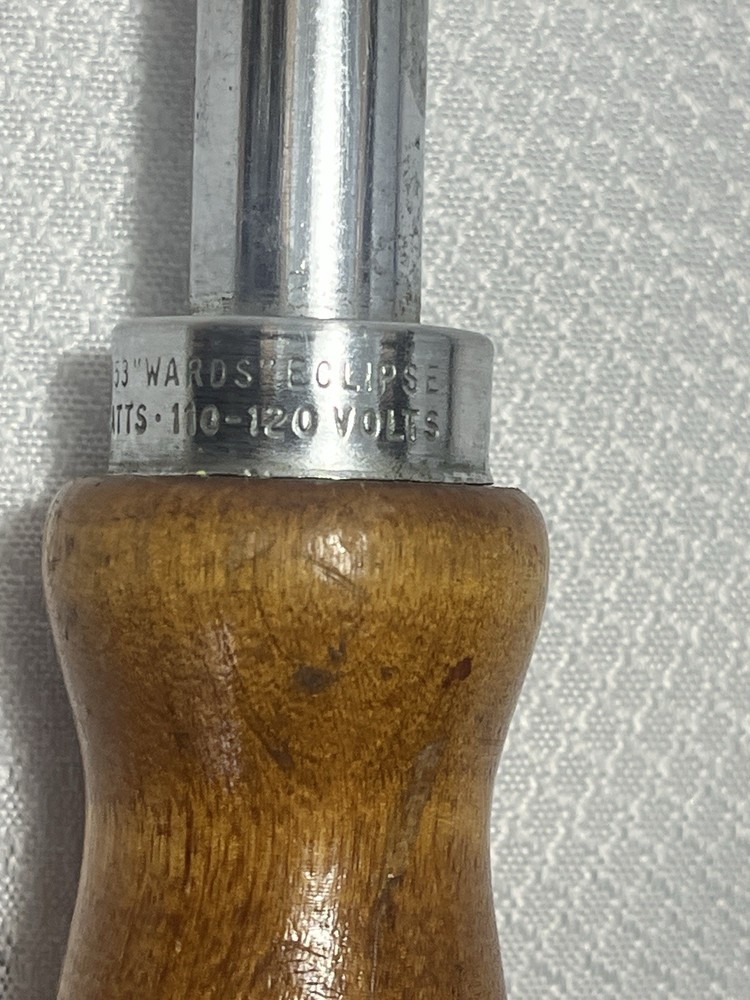 Vintage Wards Eclipse 100 Watt Soldering Iron # 84-6053 Tested