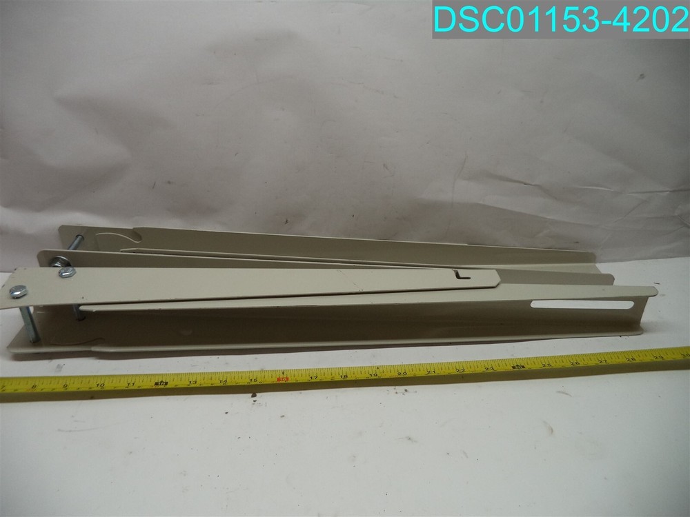QTY=2: 18" x 22" Folding Shelf Bracket Cream