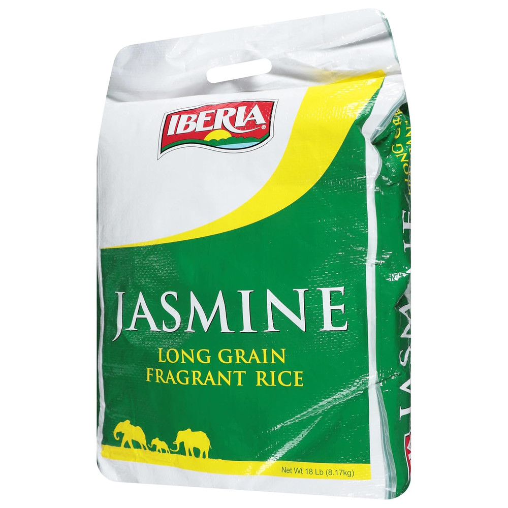 Jasmine Long Grain Fragrant Rice, 18 Pound