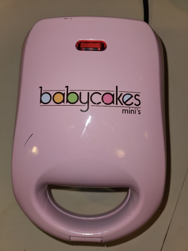 Babycakes Mini Cupcake Maker – Pink, Tested & Working