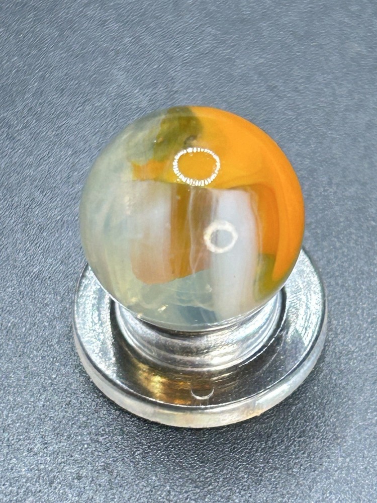 Vitro Agate “V” Patch Conqueror Marble 0.591”