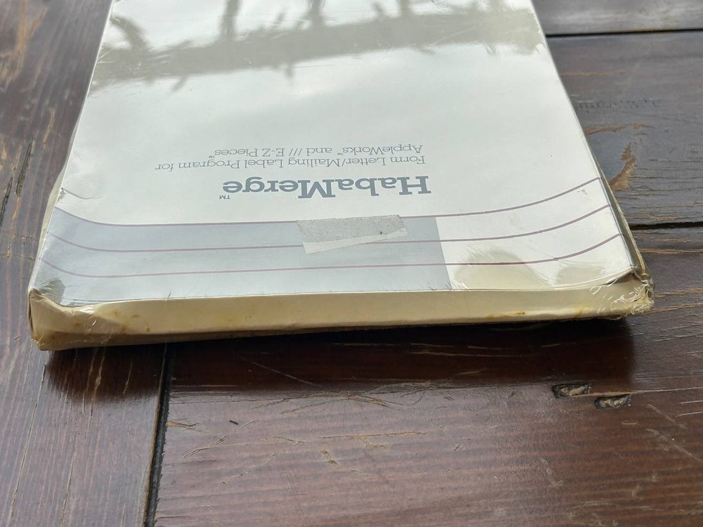 HabaMerge software, Form Lette/mailing Label Program for AppleWorks Macintosh