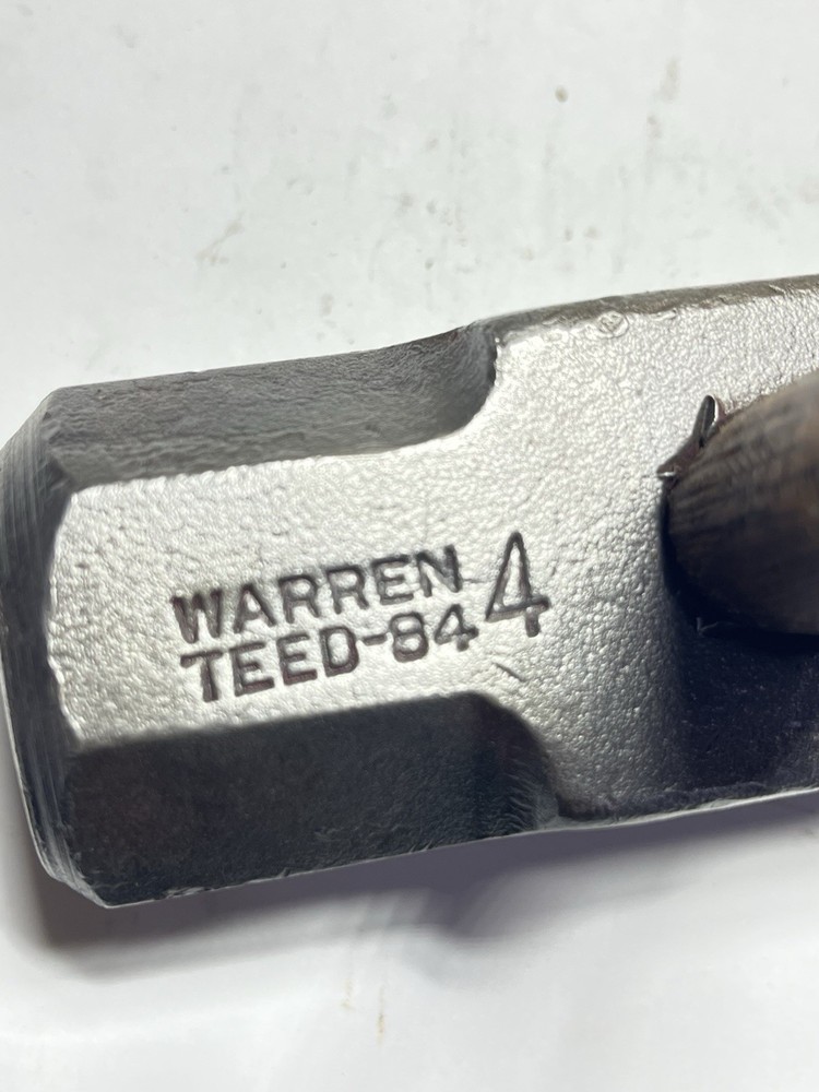 Vintage Warranted 4lb. Blacksmith Sledgehammer Used