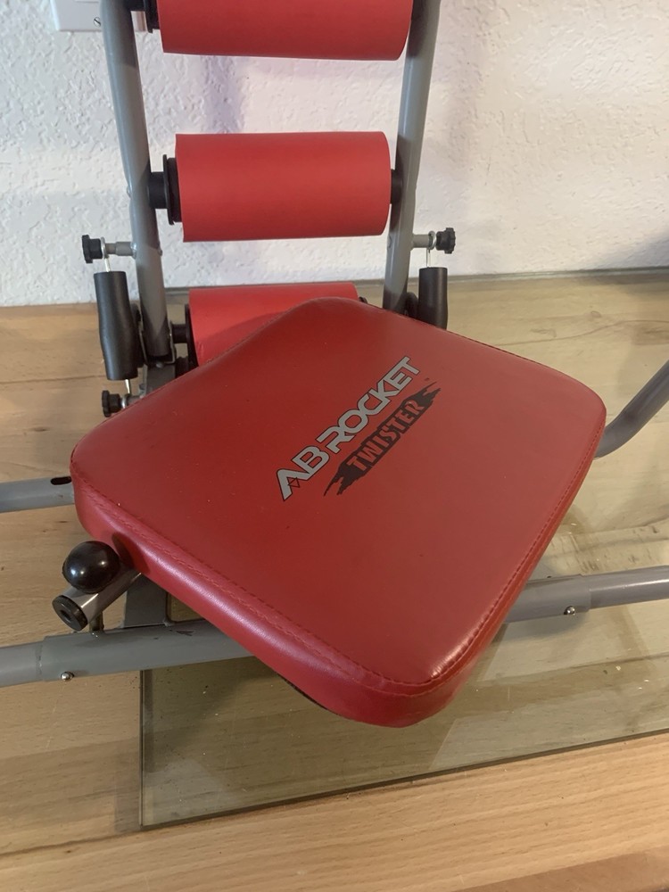 Original Red Ab Rocket Twister Abdominal Crunch Machine Core Trainer
