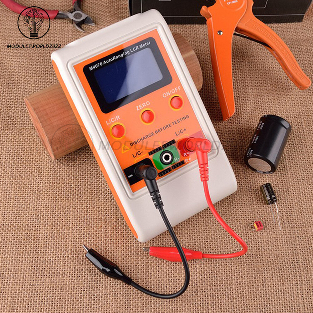 Handheld M4070 Auto Ranging LCR Meter Capacitance Inductance Resistance Tester