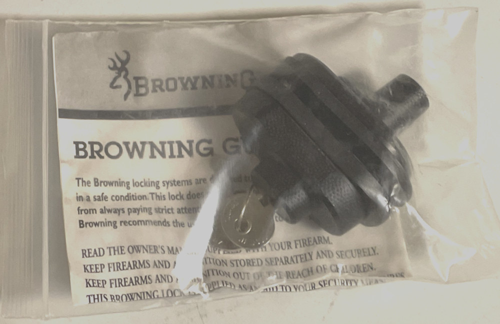 Browning Gun Lock Trigger Lock  Includes 2 Keys  New  Includes Instructions