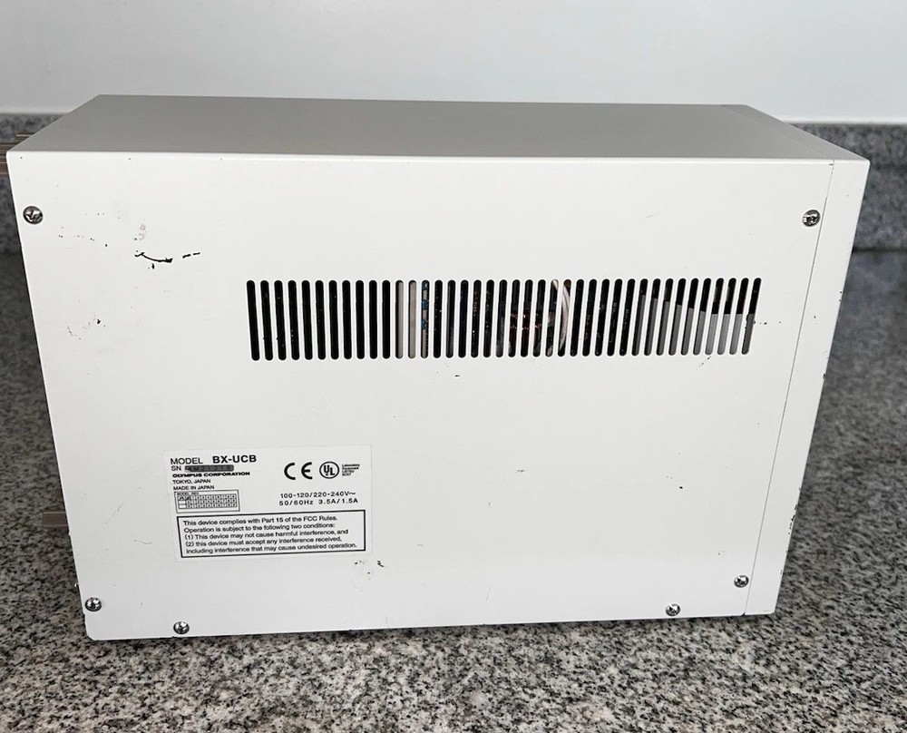 OLYMPUS BX-UCB SN 4M21318, MOTORIZED MICROSCOPE CONTROLLER 100-120/220-240v