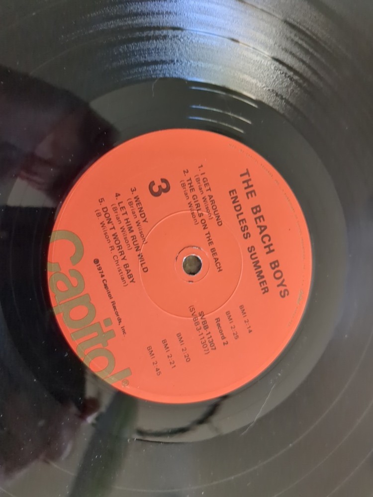 Beach Boy's Mike Love Signed LP Endless Summer