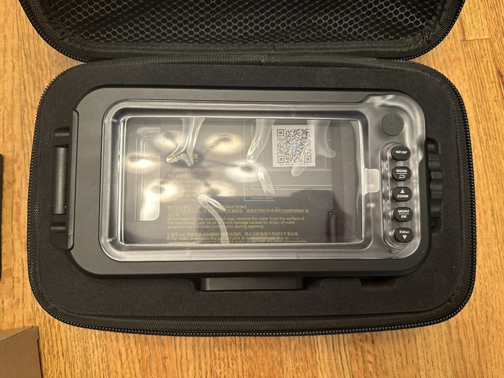 Kraken Smart Housing Pro KRH01 w/ Temperature & Depth Sensor iPhone Android